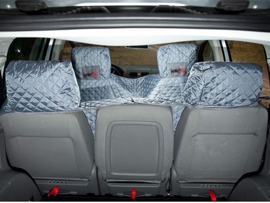 Picture of Hobbydog 190 POKROWIEC SAMOCHODOWY BEZ NICZEGO SZARY