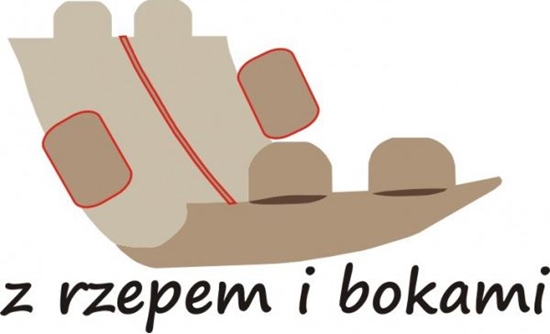 Picture of Hobbydog 220 Pokrowiec Samochodowy Z Rzepem I Bokami Szary