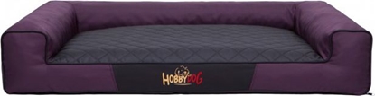 Изображение Hobbydog L (R1) Victoria Fioletowy Z Czarnym Materacem