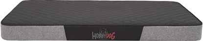 Attēls no Hobbydog XL MATERAC PREMIUM Czarny pikowany szary Eko* len
