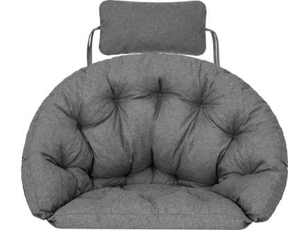 Изображение Hobbygarden PODUSZKA LUNA Z ZAGOWKIEM grafitowy EKOLEN