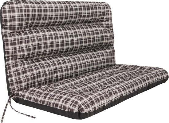 Изображение Hobbygarden Poduszka na hutawk ANIA 180 cm brzowa kratka