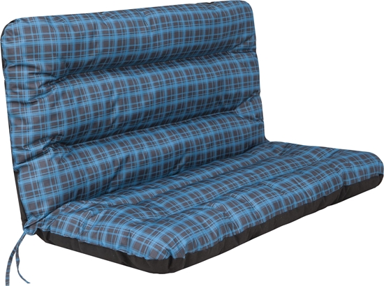 Изображение Hobbygarden PODUSZKA NA HUTAWK OGRODOW - ANIA 180 cm - NIEBIESKA KRATKA