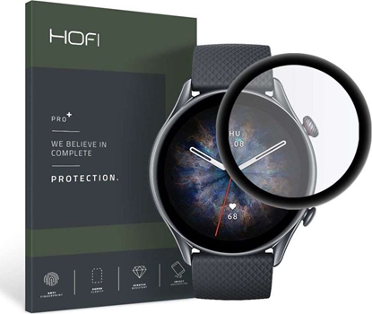 Attēls no Hofi Glass Szkło hybrydowe Hofi Hybrid Pro+ do Amazfit GTR 3 Pro Black