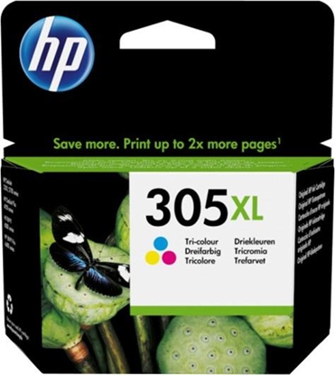 Attēls no HP 305XL High Yield Tri-color Original Ink Cartridge