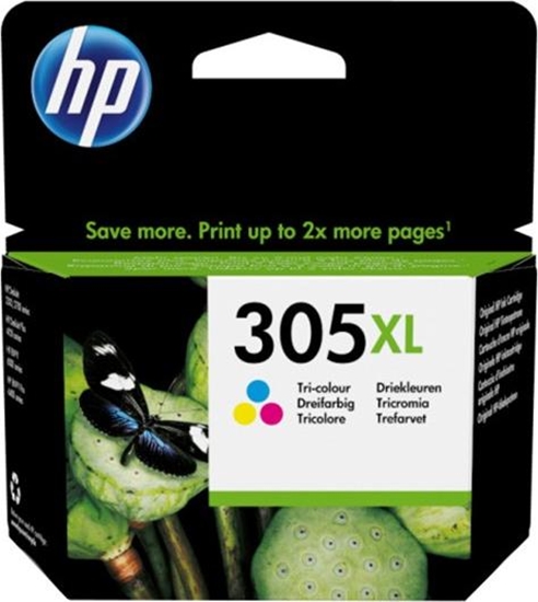 Picture of HP 305XL High Yield Tri-color Original Ink Cartridge