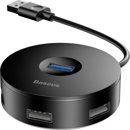 Изображение HUB USB Baseus 1x microUSB  + 4x USB-A 3.0 (SB4807)