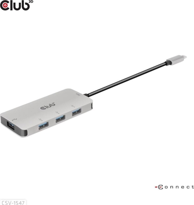 Picture of HUB USB Club 3D 4x USB-A 3.2 Gen2 (CSV-1547)