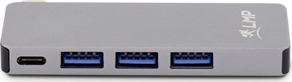 Изображение HUB USB LMP 1x SD 1x USB-C PD 1x microSD  + 3x USB-A 3.0 (LMP-USBC-BASEB-6P-SG)