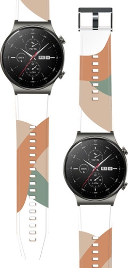 Изображение Hurtel Strap Moro opaska do Huawei Watch GT2 Pro silokonowy pasek bransoletka do zegarka moro (4)