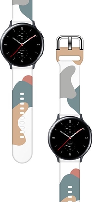 Изображение Hurtel Strap Moro opaska do Samsung Galaxy Watch 46mm silokonowy pasek bransoletka do zegarka moro (2)
