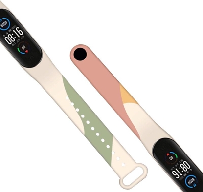 Attēls no Hurtel Strap Moro opaska do Xiaomi Mi Band 4 / Mi Band 3 silokonowy pasek bransoletka do zegarka moro (5)