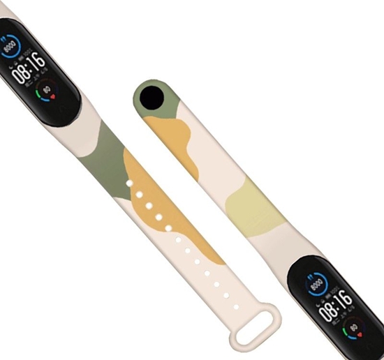 Picture of Hurtel Strap Moro opaska do Xiaomi Mi Band 6 / Mi Band 5 silokonowy pasek bransoletka do zegarka moro (10)