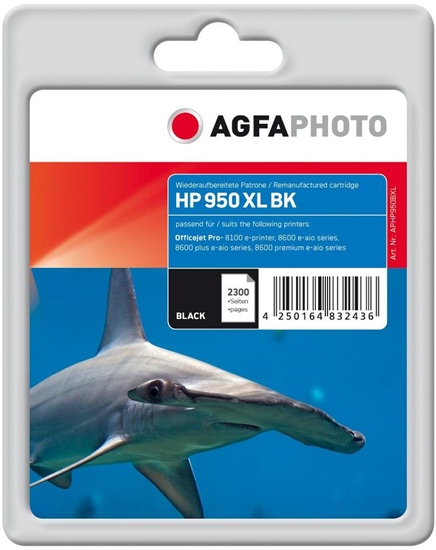 Picture of Tusz AgfaPhoto Tusz APHP950BXL / CN045AE No.950XL (Black)