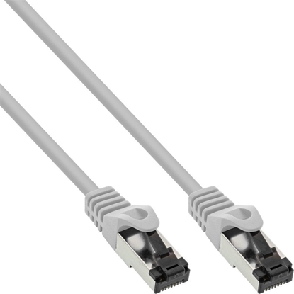 Picture of InLine InLine® Patch Cable S/FTP PiMF Cat.8.1 halogen free 2000MHz grey 10m