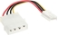 Изображение InLine Molex - 4-pin Floppy, 0.6m, Wielokolorowy (26623A)