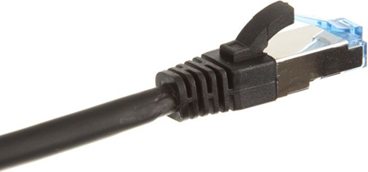Picture of InLine Patch kabel sieciowy Cat.6A, S/FTP (PiMf), 500MHz, czarny, 10m (76800S)
