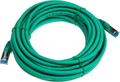 Picture of InLine Patch kabel sieciowy Cat.6A, S/FTP (PiMf), 500MHz, zielony, 7,5m (76807G)