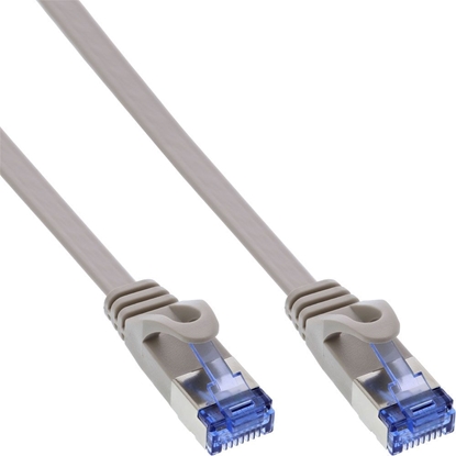 Picture of InLine Patchcord paski, U / FTP, Cat.6A, szary, 2m