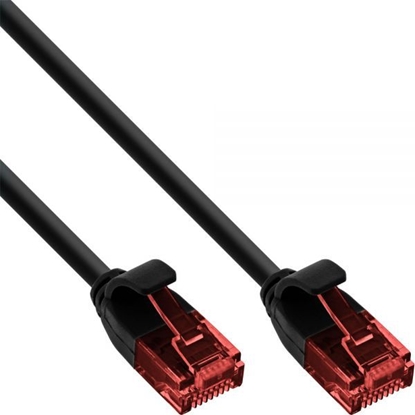 Attēls no InLine Patchcord Slim U/UTP, Cat.6, 2.5m (71212S)