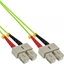Изображение InLine Patchcord wiatowodowy Duplex SC/SC, 50/125µm, OM5, 2m (83502Q)