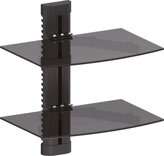 Picture of InLine Uchwyt cienny , do DVD, Bluray, Sat-Receiver, maks. 8 kg, czarny
