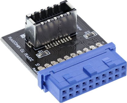 Attēls no InLine USB 19 pin - USB 20 pin, Czarny (33446B)