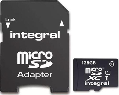 Attēls no Integral INMSDX128G10-90U1 memory card 128 GB MicroSDXC UHS-I Class 10