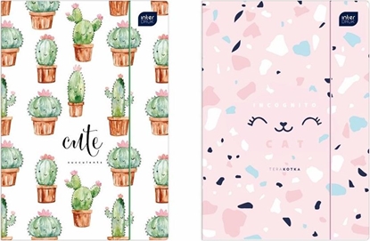 Attēls no Interdruk Teczka z gumk A4+ LUX UV Trends Girls (10szt)