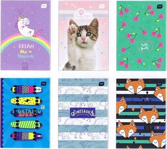 Picture of Interdruk Zeszyt A4/32 kolorowa linia (10szt)