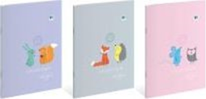 Attēls no Interdruk Zeszyt A4/32K linia kolorowa B&B Kids Pastel(10sz)