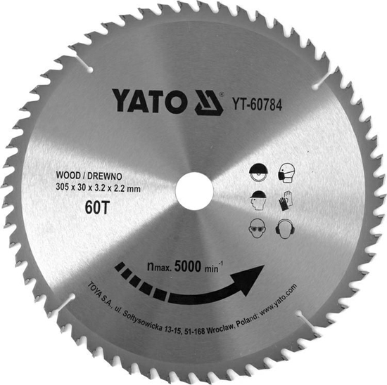 Изображение Yato YATO PIA TARCZ.WID. 305*60*30 60784 YT-60784