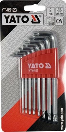 Picture of Yato TORX Z KULK 8szt / DUGIE YT-05123