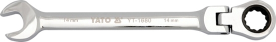 Picture of Yato Klucz pasko-oczkowy z grzechotk i przegubem 19mm (YT-1685)