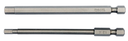 Attēls no Yato Kocówki wkrtakowe Hex tamperproof 4x100mm 6x100mm 1/4 2szt. (YT-0495)