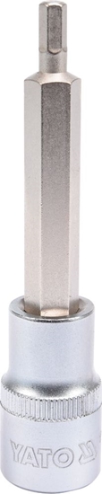 Picture of Yato Nasadka trzpieniowa imbusowa hex 1/2" H5 x 100mm duga (YT-04391)