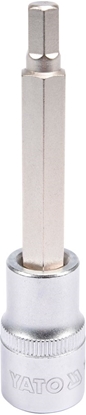 Attēls no Yato Nasadka trzpieniowa imbusowa hex 1/2" H7 x 100mm duga (YT-04393)