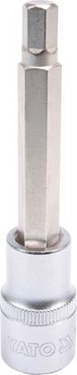 Picture of Yato Nasadka trzpieniowa imbusowa hex 1/2" H8 x 100mm duga (YT-04394)