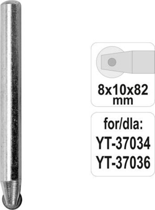Picture of Yato NOZ WYMIENNY DO GLAZURY FI 8 MM
