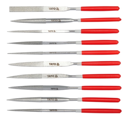 Attēls no Yato Pilniki diamentowe iglaki 4x160x50mm 10szt. (YT-6151)