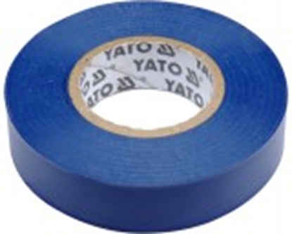 Picture of Yato Tama elektroizolacyjna 19x0,13mm 20m PVC, izolacja-max 40kV niebieska - YT-81651