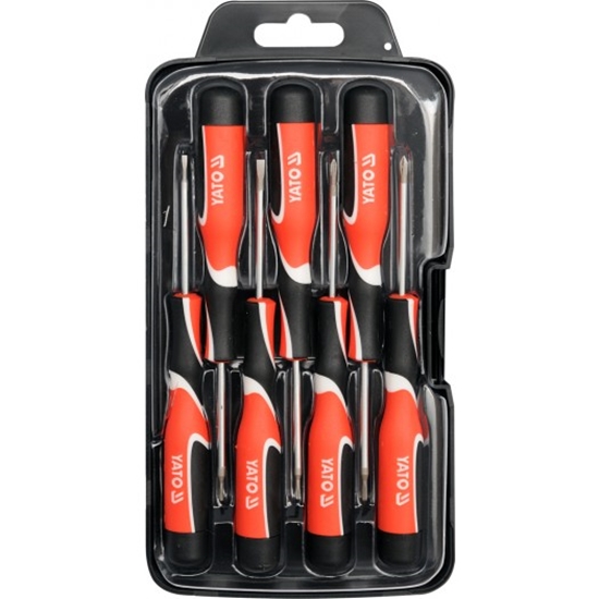 Picture of Yato Wkrtaki precyzyjne 7szt. paskie, krzyakowe PH00, PH0, torx (YT-25863)