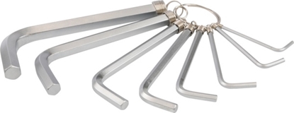 Изображение Yato Zestaw kluczy imbusowych hex typ L 2-10mm 8szt. (YT-0503)