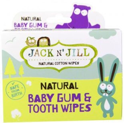 Picture of Jack NJill Naturalne chusteczki do mycia dziąseł niemowląt, 25 szt