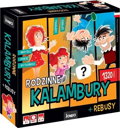 Изображение Jawa Gra planszowa Rodzinne Kalambury i Rebusy
