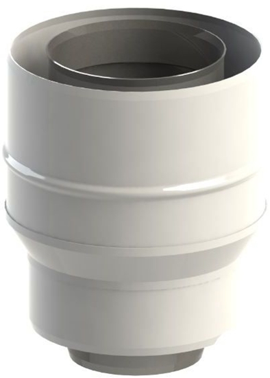 Picture of Jeremias Adapter 60/100-80/125 do kota Ariston (TWIN1820201080125)