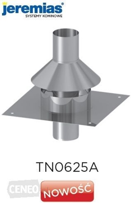 Picture of Jeremias Pyta dachowa z wentylacj tyln z parasolem fi 80 - TN0625B080