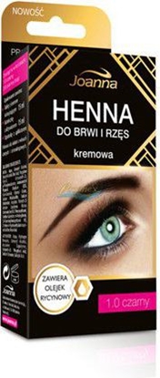 Picture of Joanna Henna do brwi i rzs kremowa nr 1.0 czarna 15 ml