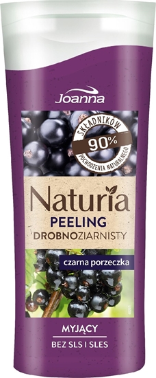 Изображение Joanna Joanna Naturia Peeling do ciaa drobnoziarnisty Czarna Porzeczka 100g