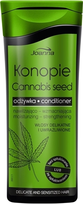 Attēls no Joanna Konopie odywka nawilajco-wzmacniajca do wosów delikatnych i uwraliwionych 200ml